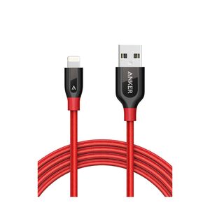 Anker Powerline Plus Lightning Cable Red and Black 3ft Anker Powerline Plus Lightning Cable Red and Black 3ft